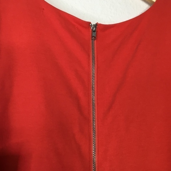 NWT Dollhouse Red Faux Leather Dress - Picture 6 of 7